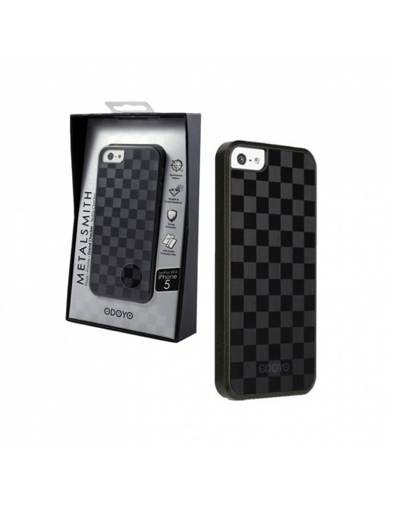 iPhone 5 Metalsmith Grand Checker Case-Accessories-Pixxelife by INMEDIA