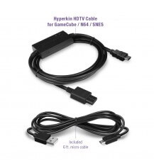 Hyperkin Cavo HDTV 3-in-1 per GameCube Nintendo 64 SNES