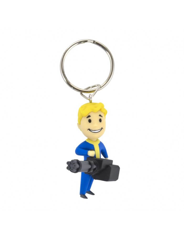 Official Fallout Vault Boy Big Guns Keychain-Accessories-Pixxelife by INMEDIA
