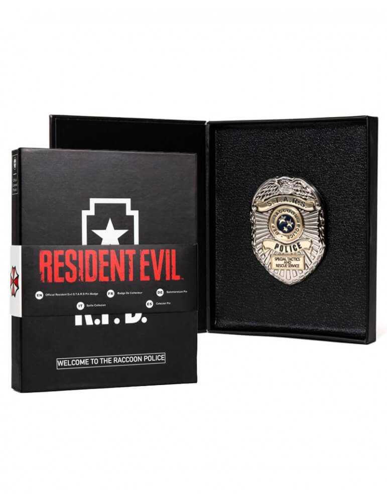 Official Resident Evil 2 S.T.A.R.S. Limited Ed. Collectors Pin Badge-PixxeLife-Pixxelife by INMEDIA