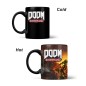 Numskull Official DOOM Metal Badge Heat Changing Mug