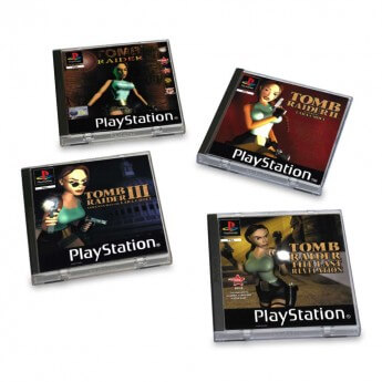 Official Tomb Raider PS1 Retro Coaster