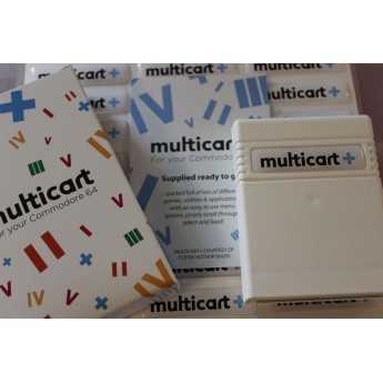 Shareware Plus Multicart + Cartuccia per Commodore 64