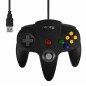 Retrolink Nintendo 64 Style USB Classic Controller for PC Mac Black