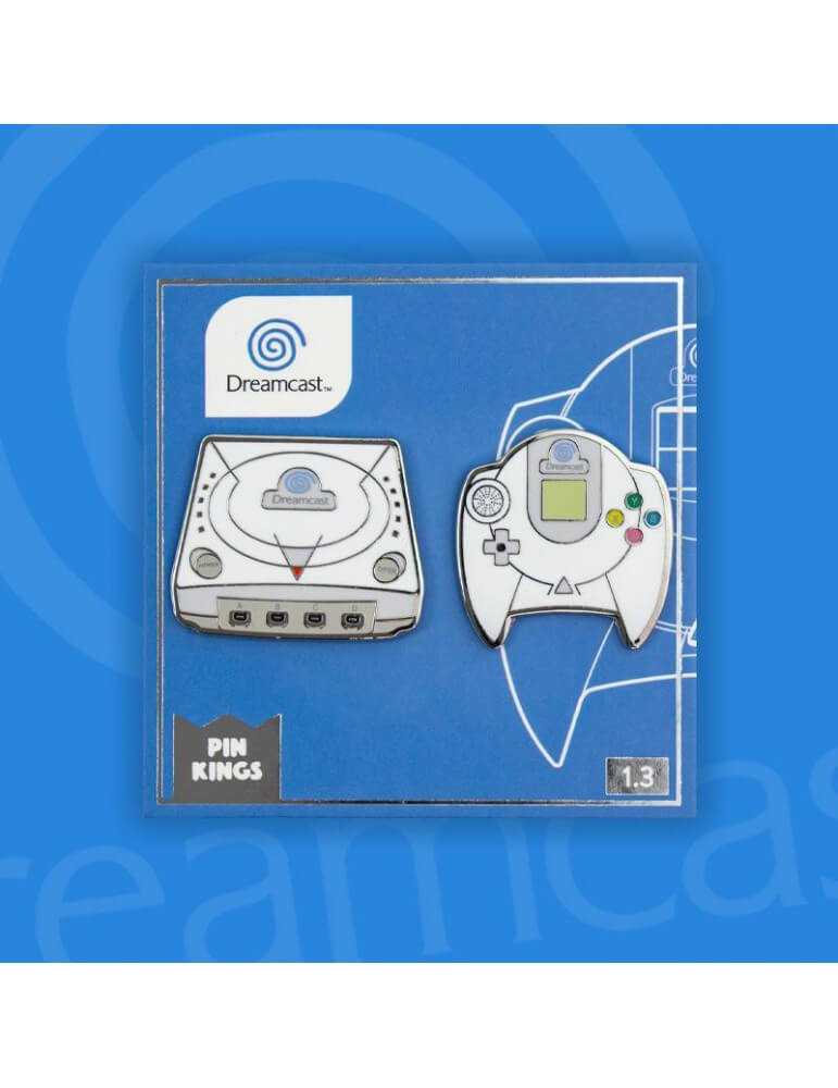 Pin Kings Sega Console Set Enamel Dreamcast-Accessories-Pixxelife by INMEDIA