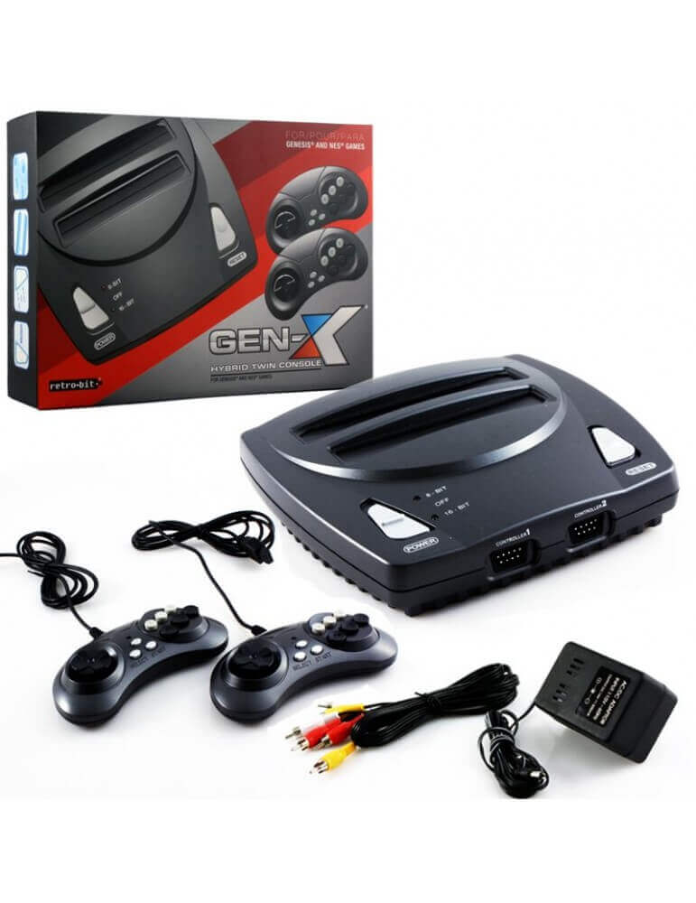 GEN-X Hybrid Twin Console NES Mega Drive