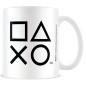 Pyramid America PlayStation B&W Shapes Mug 11oz