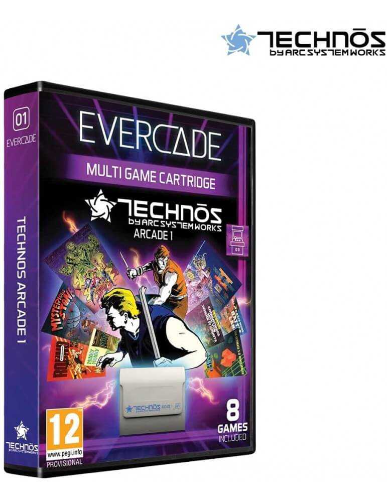 Blaze Evercade Technos Arcade 1-Arcade-Pixxelife by INMEDIA