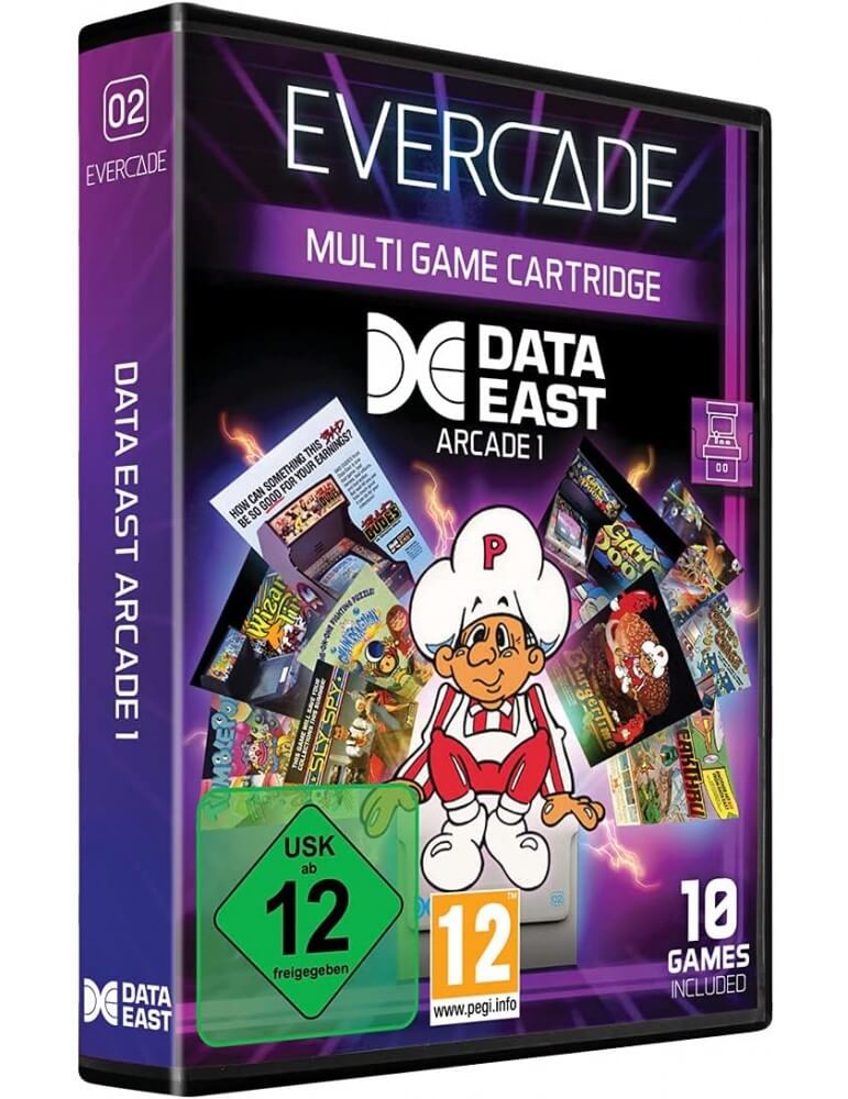 Blaze Evercade Data East Arcade 1-Arcade-Pixxelife by INMEDIA