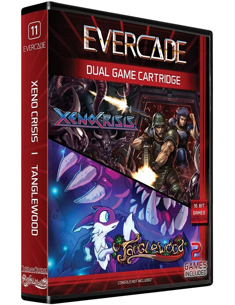 Blaze Evercade Xeno Crisis and Tanglewood-Retrogaming Moderno-Pixxelife by INMEDIA