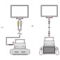 Retroad SNES Extension Converter per Mega Drive Cart