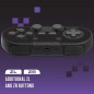 Retro-bit Legacy16 2.4G Wireless Controller Onyx Black