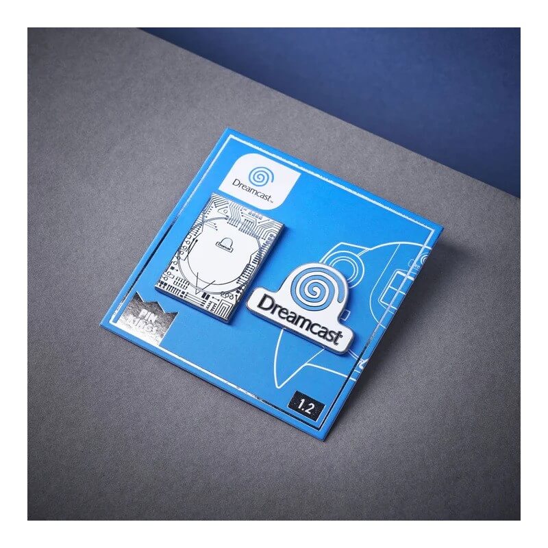 Numskull Pin Kings Sega Dreamcast Enamel Pin Badge 1.2-Accessories-Pixxelife by INMEDIA