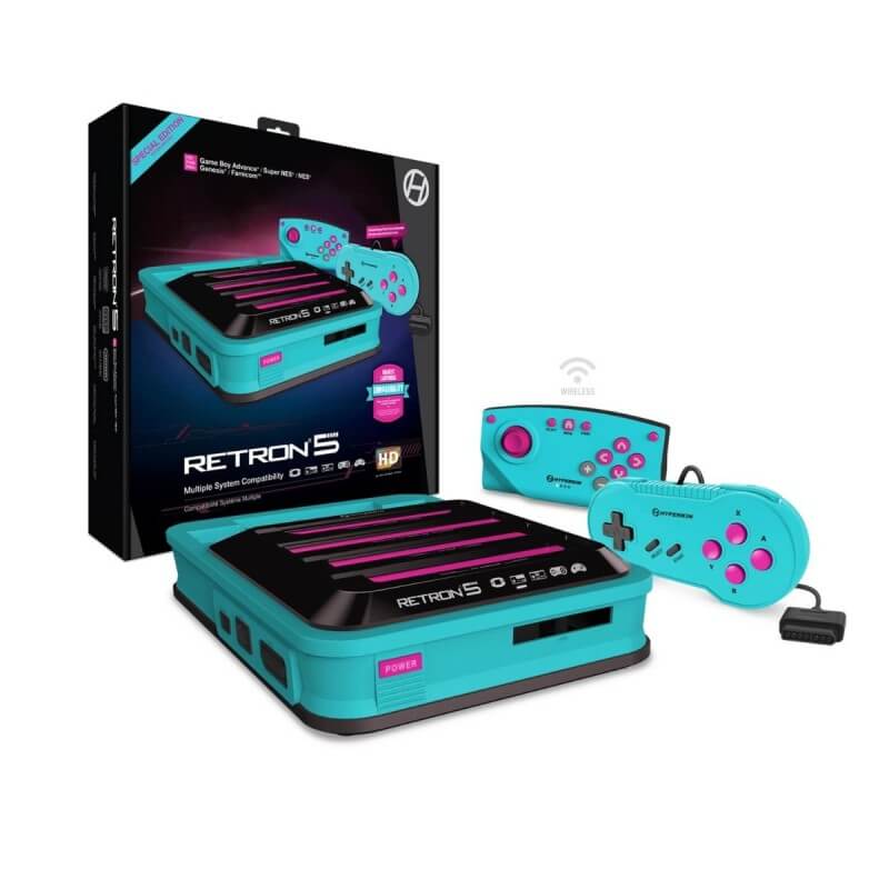 Hyperkin RetroN 5 HD Special Edition Console GBA NES SNES MD-Modern Retrogaming-Pixxelife by INMEDIA