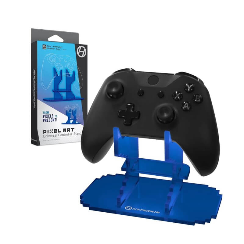 Hyperkin Pixel Art Universal Controller Stand Blu-Retrogaming Moderno-Pixxelife by INMEDIA