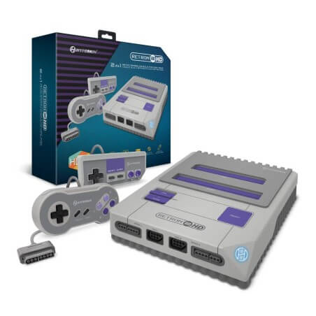 Hyperkin RetroN 2 HD Console NES SNES Gray