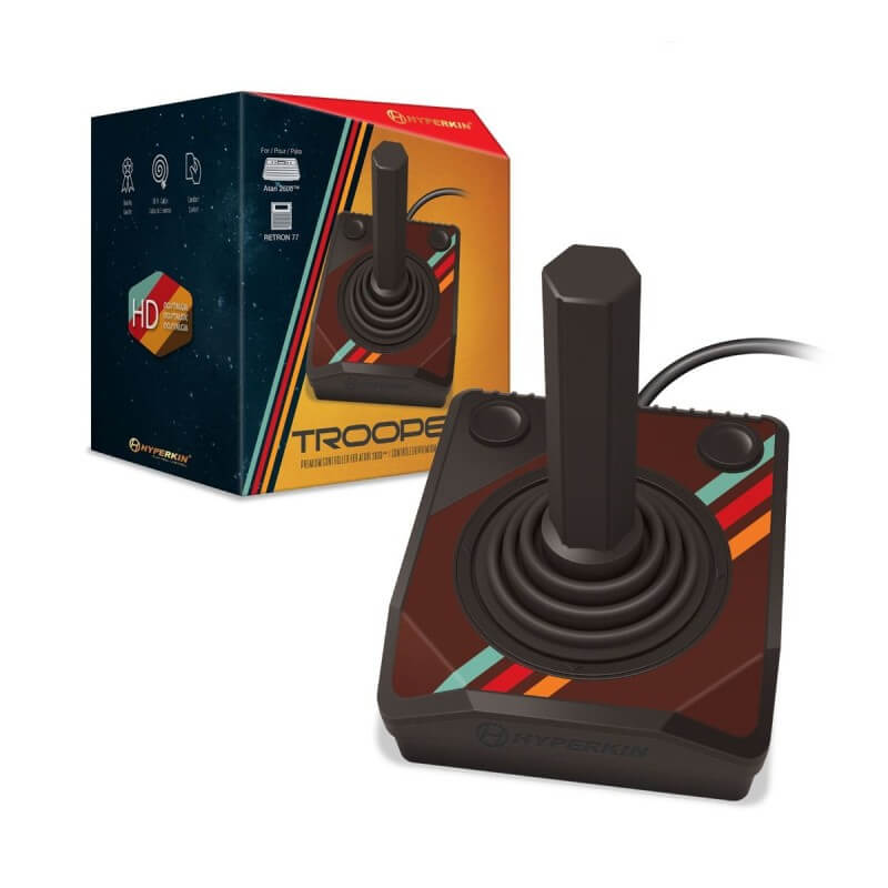 Hyperkin Trooper Controller per Console Atari2600 / RetroN 77-Atari 2600-Pixxelife by INMEDIA