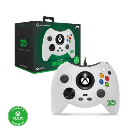 Duke Controller 20th Anniversary Xbox Series X/S One Win10 White