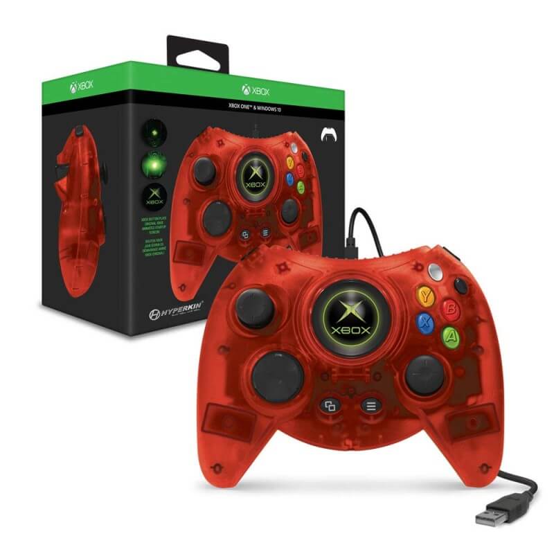 Hyperkin Duke Controller Rosso Xbox Series X/S Xbox One Windows 10-Microsoft Xbox-Pixxelife by INMEDIA