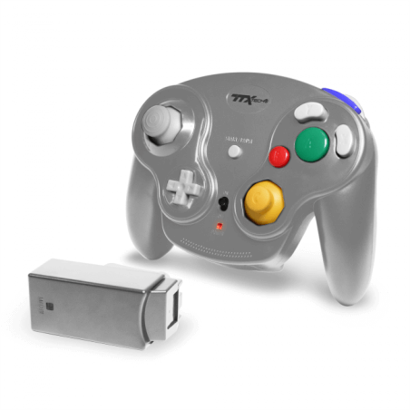 TTX Tech Wavedash Wireless Controller GameCube Silver