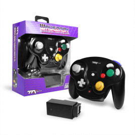 TTX Tech Wavedash Wireless Controller GameCube Nero