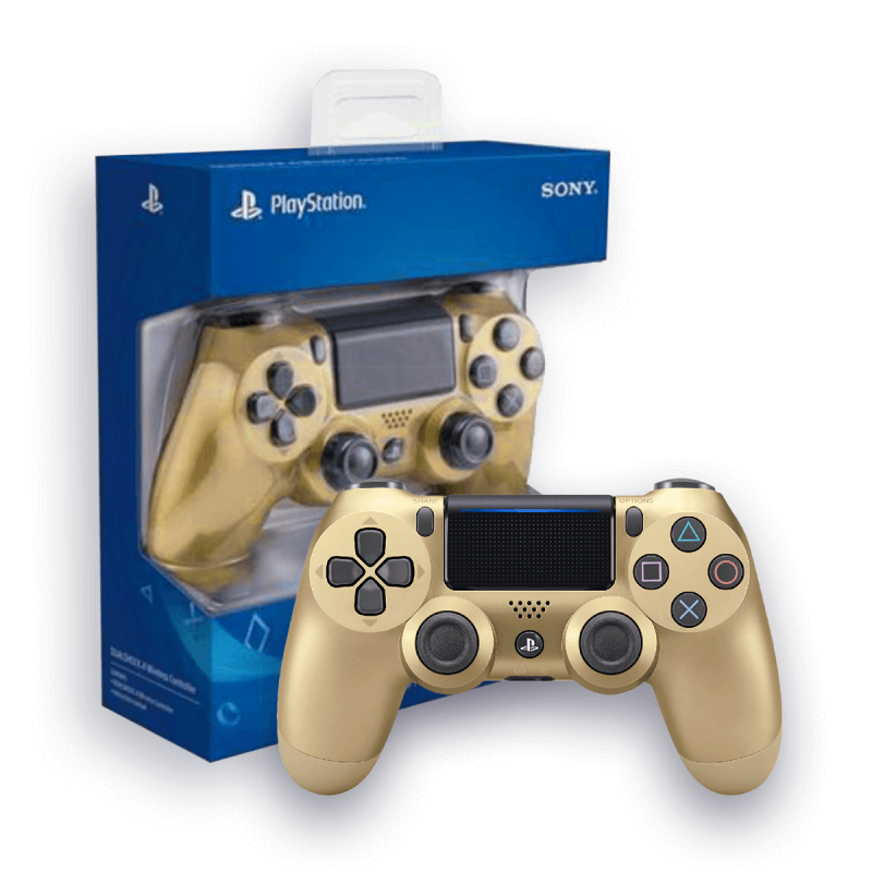 Sony PlayStation DualShock 4 Wireless Controller Gold-PlayStation 4-Pixxelife by INMEDIA