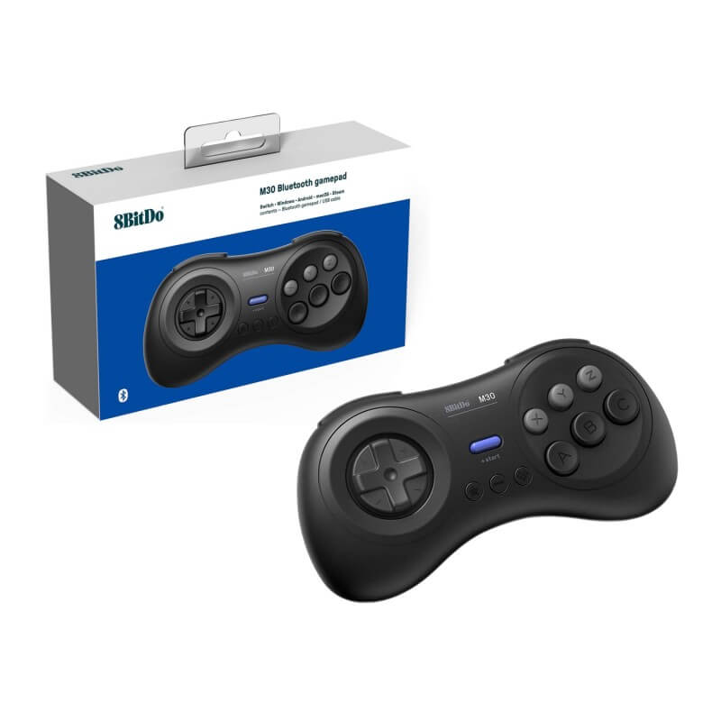 8BitDo M30 BT Gamepad Controller Switch PC Mac Android-Modern Retrogaming-Pixxelife by INMEDIA