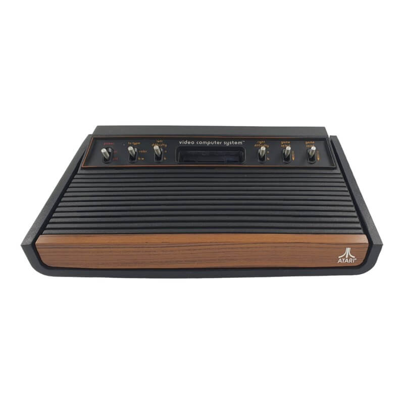 Atari VCS CX-2600 Heavy Sixer Console Last Run-ATARI 2600-Pixxelife by INMEDIA