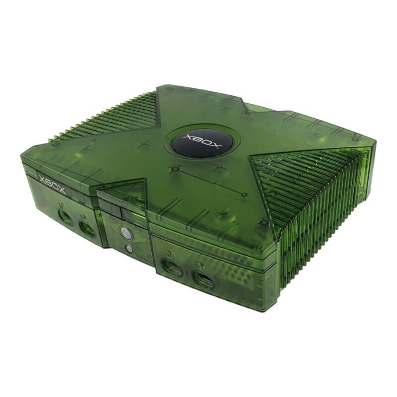 Xbox System Translucent Green Edition with Xecuter2-XBOX-Pixxelife by INMEDIA