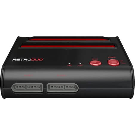 Retro-bit Retroduo Console NES SNES Red/Black