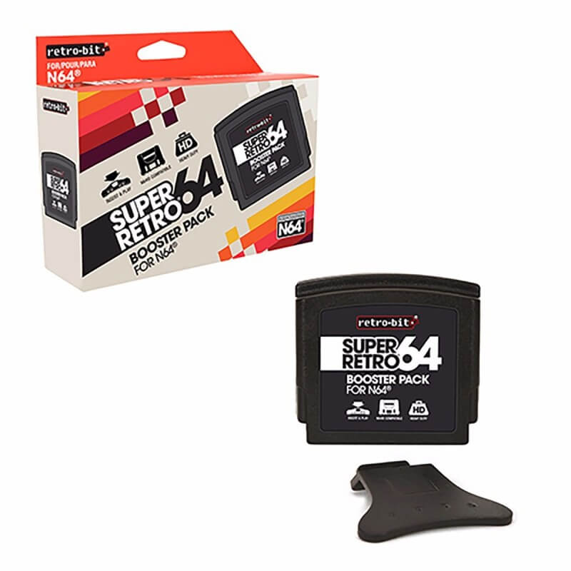 Retro-bit Super Retro 64 Booster Pack Nintendo 64-Nintendo 64-Pixxelife by INMEDIA