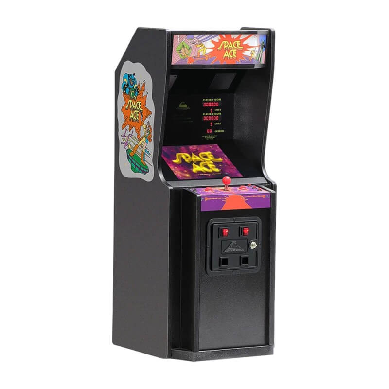 New Wave Toys Space Ace X RepliCade Arcade Cabinet-Machines-Pixxelife by INMEDIA