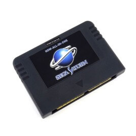 New All In One 4in1 Function Cartridge for Sega Saturn