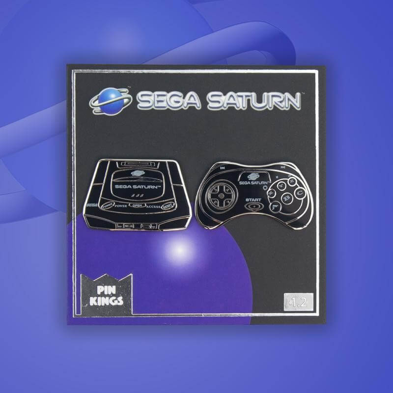Pin Kings Sega Console Set Smaltato Saturn-Accessori-Pixxelife by INMEDIA
