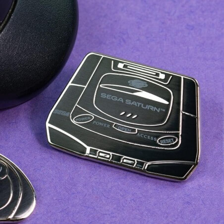 Numskull Pin Kings Sega Saturn Console Enamel Pin Badge Set 1.2