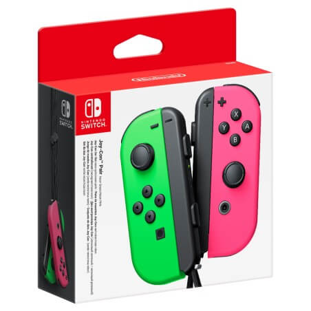 Nintendo Joy-Con Pair Neon Green/Neon Pink for Switch