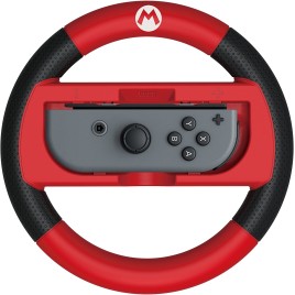 Hori Mariokart 8 Deluxe Wheel Attachment Mario Switch Joy-con