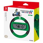 Hori Mariokart 8 Deluxe Wheel Attachment Luigi Switch Joy-con