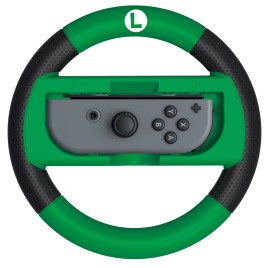 Hori Mariokart 8 Deluxe Wheel Attachment Luigi Switch Joy-con