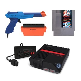 Hyperkin HD Shooter Pack con Super Mario & Duck Hunt per NES Nero