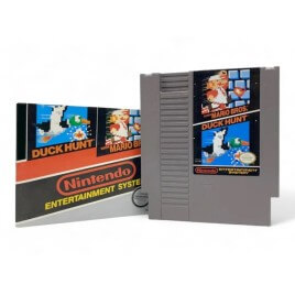 Hyperkin AV Shooter Pack with Super Mario & Duck Hunt per NES Bianco