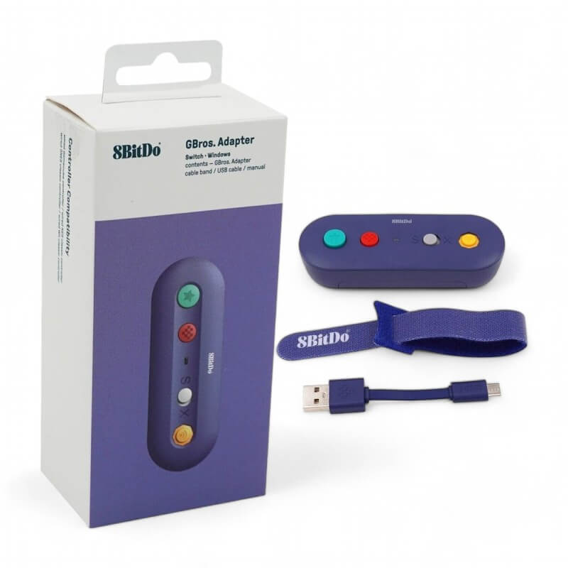 8BitDo GBros. Adattatore Controller per Nintendo Switch-Switch-Pixxelife by INMEDIA