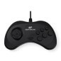 Retro-bit Official SEGA Saturn Control Pad USB per PC Mac Steam Black