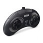 Retro-bit Official SEGA 8-Button Arcade Pad USB per PC Mac Steam Nero