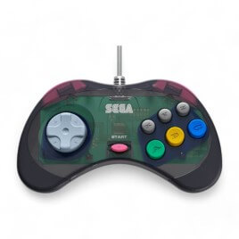 Retro-bit Official SEGA Control Pad for Saturn Slate Grey