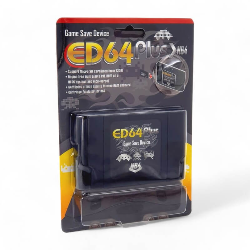 ED64 Plus 340 in 1 MicroSD Multi Cartridge for Nintendo 64-Nintendo 64-Pixxelife by INMEDIA