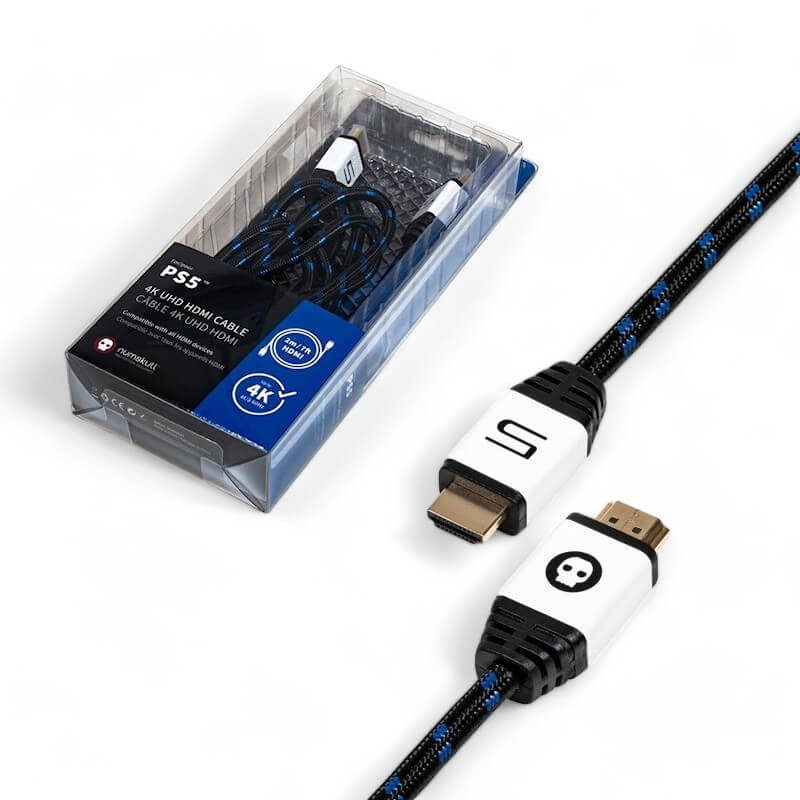 Numskull PlayStation 5 4K UHD HDMI Cable-PlayStation 5-Pixxelife by INMEDIA