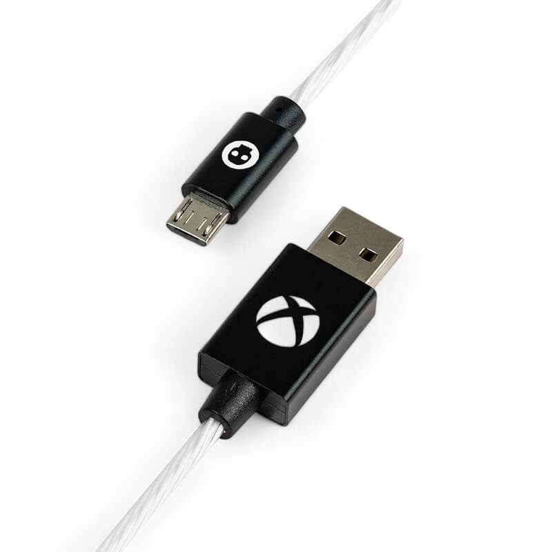 Numskull Official XBOX One Led Micro-USB Charging Cable-Xbox One-Pixxelife by INMEDIA