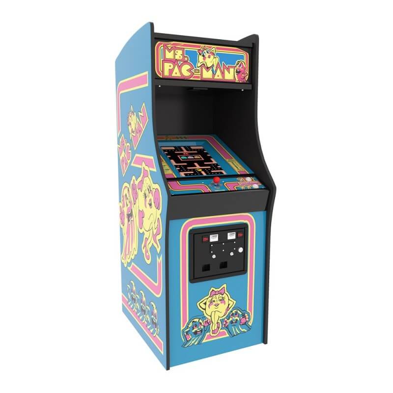 Numskull Ms. PAC-MAN Quarter Size Arcade Cabinet-Cabinati-Pixxelife by INMEDIA