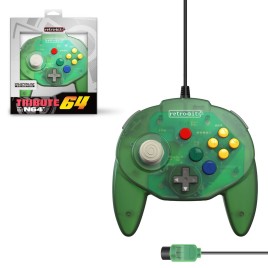 Retro-bit Tribute 64 Controller Classico per Nintendo 64 Verde